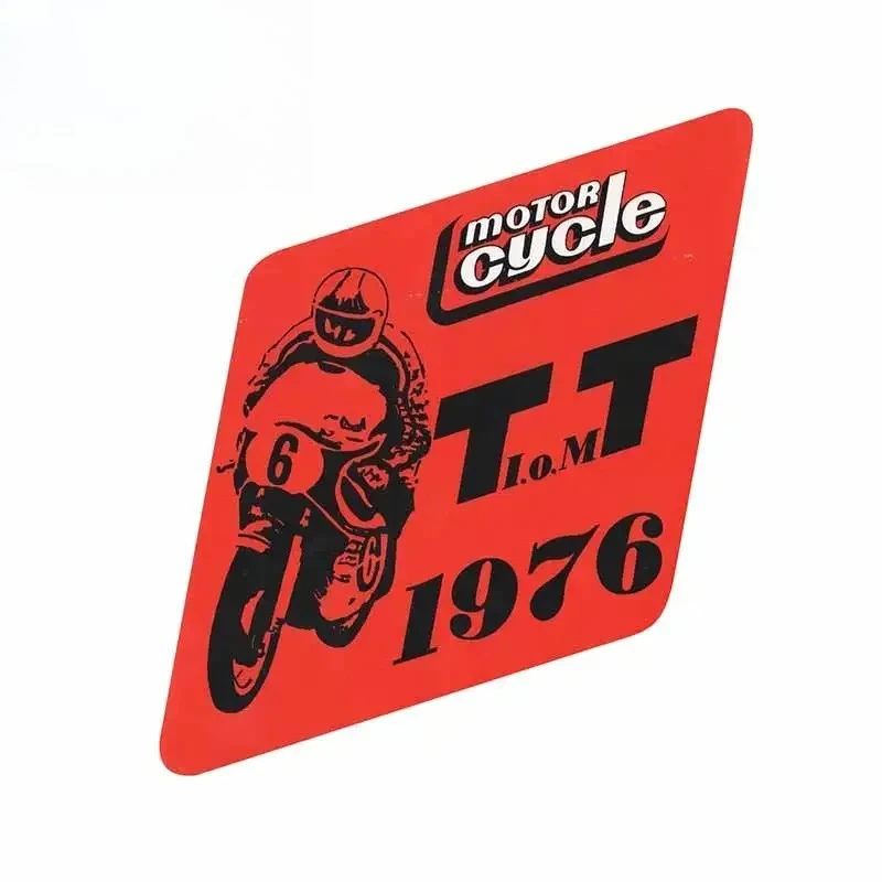 Isle of Man TT Race Logo Car Stickers Personality Waterproof Decal Windows Trunk RV Motorcycle Car Accessories