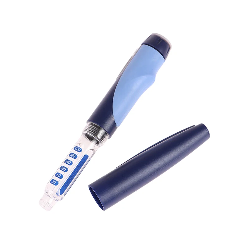 Portable Classics Lilly Lancing Pen Syringe Insulin Lancet Pen For 3ml Humulin Humalog Diabetic Injection Diabetes