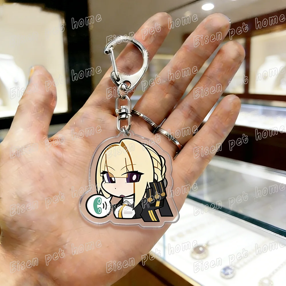 Game Zone Zero Anby Demara Keychains for Accessories Bag Billy Kid Bangboo Gentle House Zzz Cute Catoon Keyring Jewelry Gifts