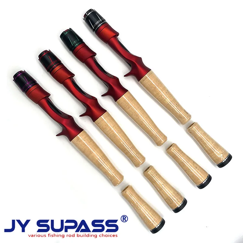 JY SUPASS PTS fishing rod custom kit casting reel seat cork Handle DIY Repair FishingRod