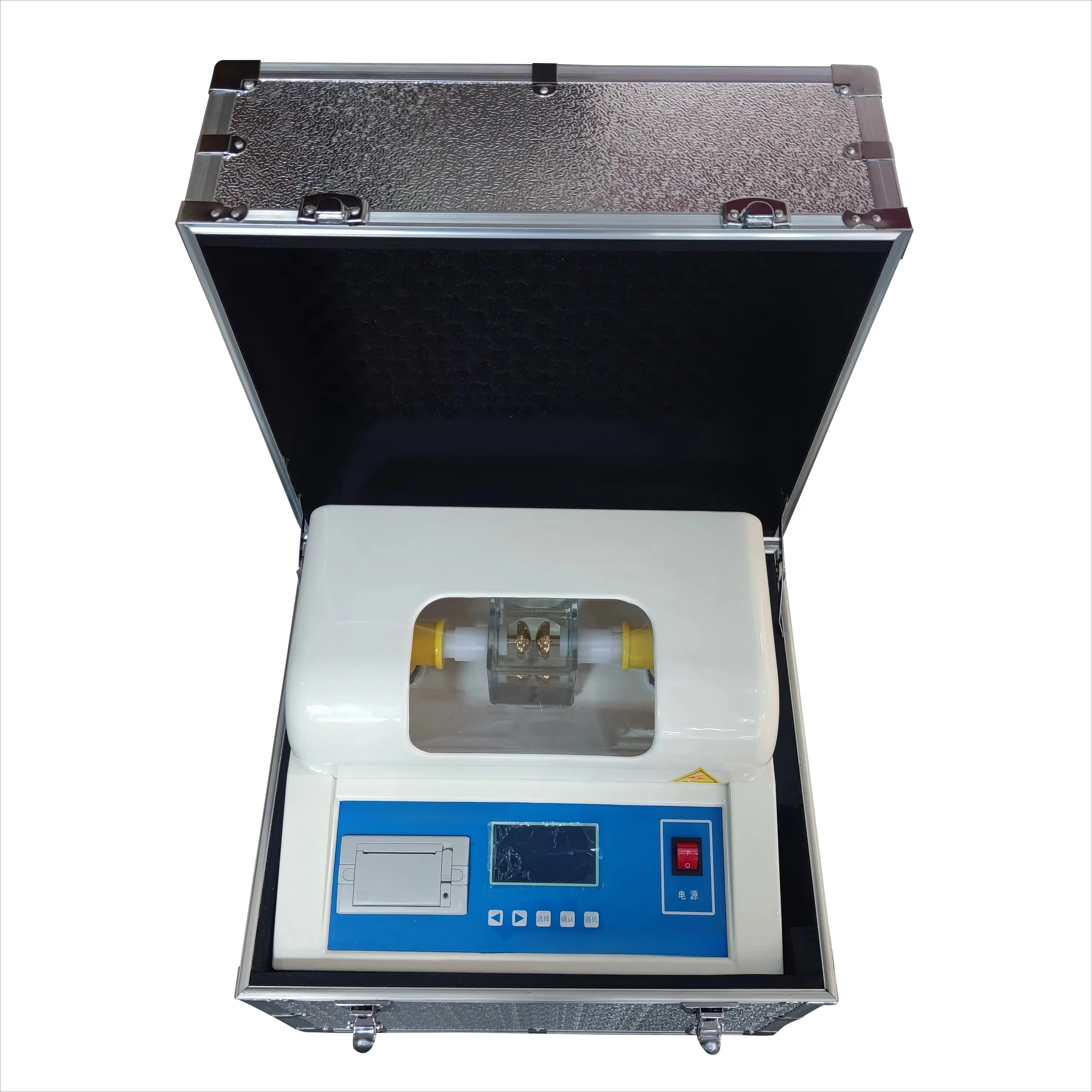 Breakdown Voltage Tester Portable Transformer Dielectric Strength Kit 80kV 100kV 200W IP54 Protection