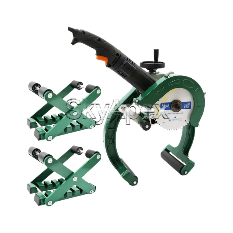

Portable 220V Rolling Pipe Cutter Round Pipe Cutting Machine For Stainless Steel Iron Tube High Precision Efficient