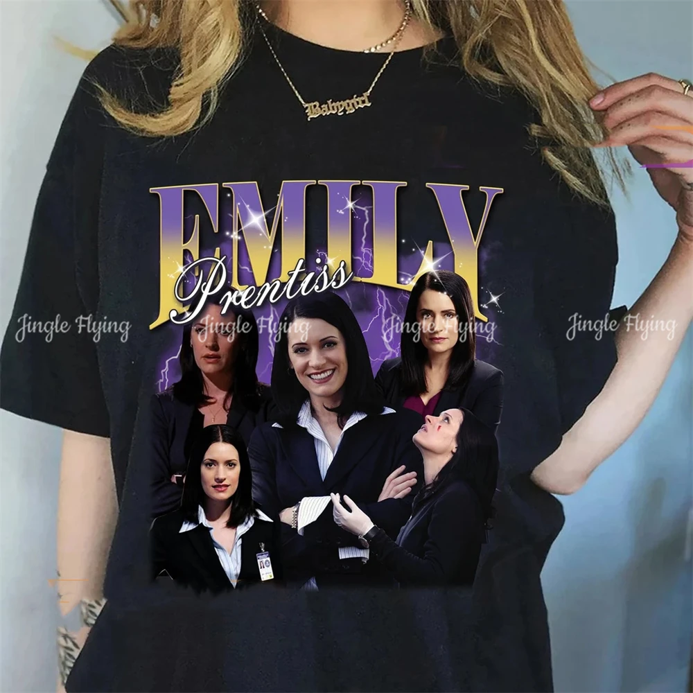 Vintage Emily Prentiss Shirt Criminal Minds Tee Unisex T-Shirt