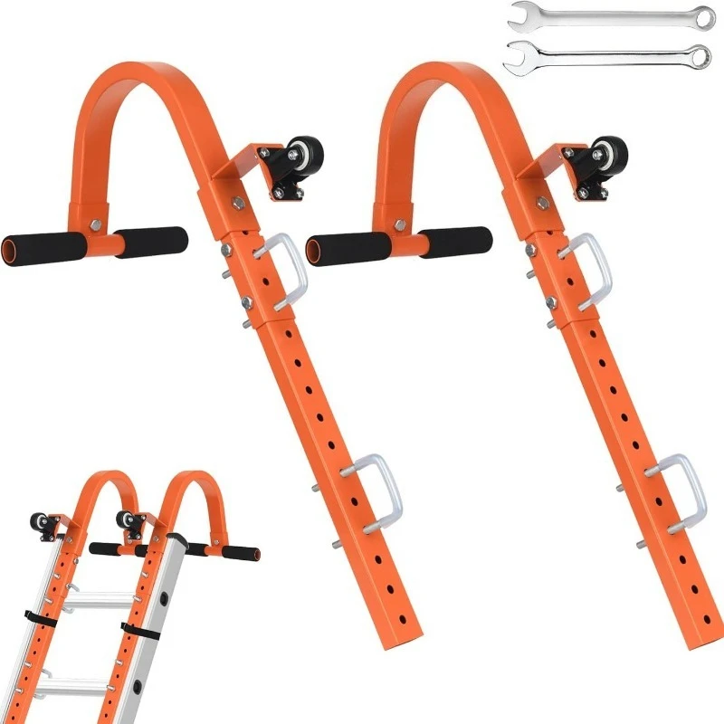 

Straight ladder hook, ladder stabilizer