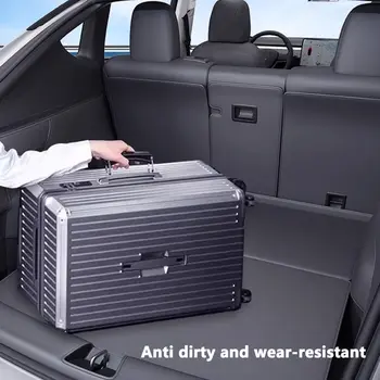 適用於特斯拉 Model Y 的 Juniper 後行李箱墊,全覆蓋後行李箱,兩側防護,座椅靠背保護墊,防污墊 6 最佳銷售 後車廂墊 - №3