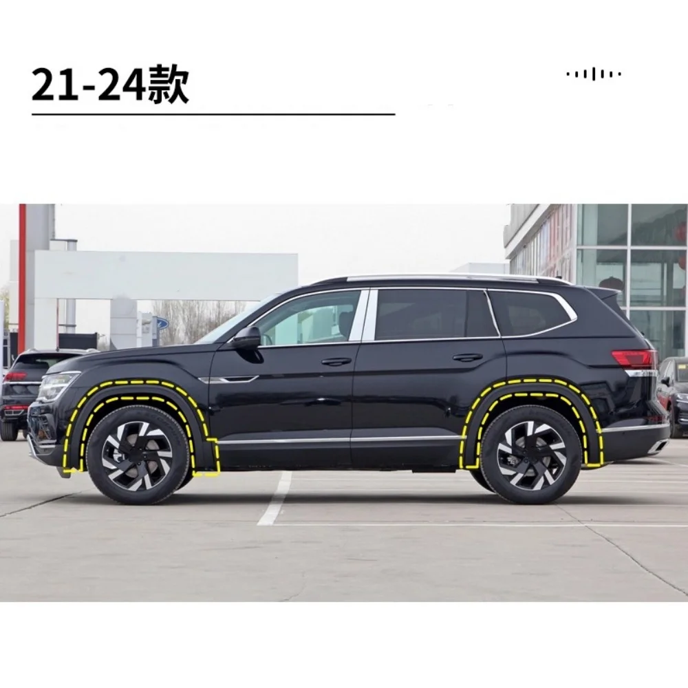 

Car Fender Flares Arch Wheel Eyebrow for Volkswagen vw Teramon 21-24 Protector Mudguard Wheel Protector Guard Car Accessories