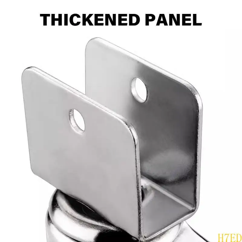 H7ED 4pcs universals swivels gestas substituição 1.25 polegadas roda rúpor