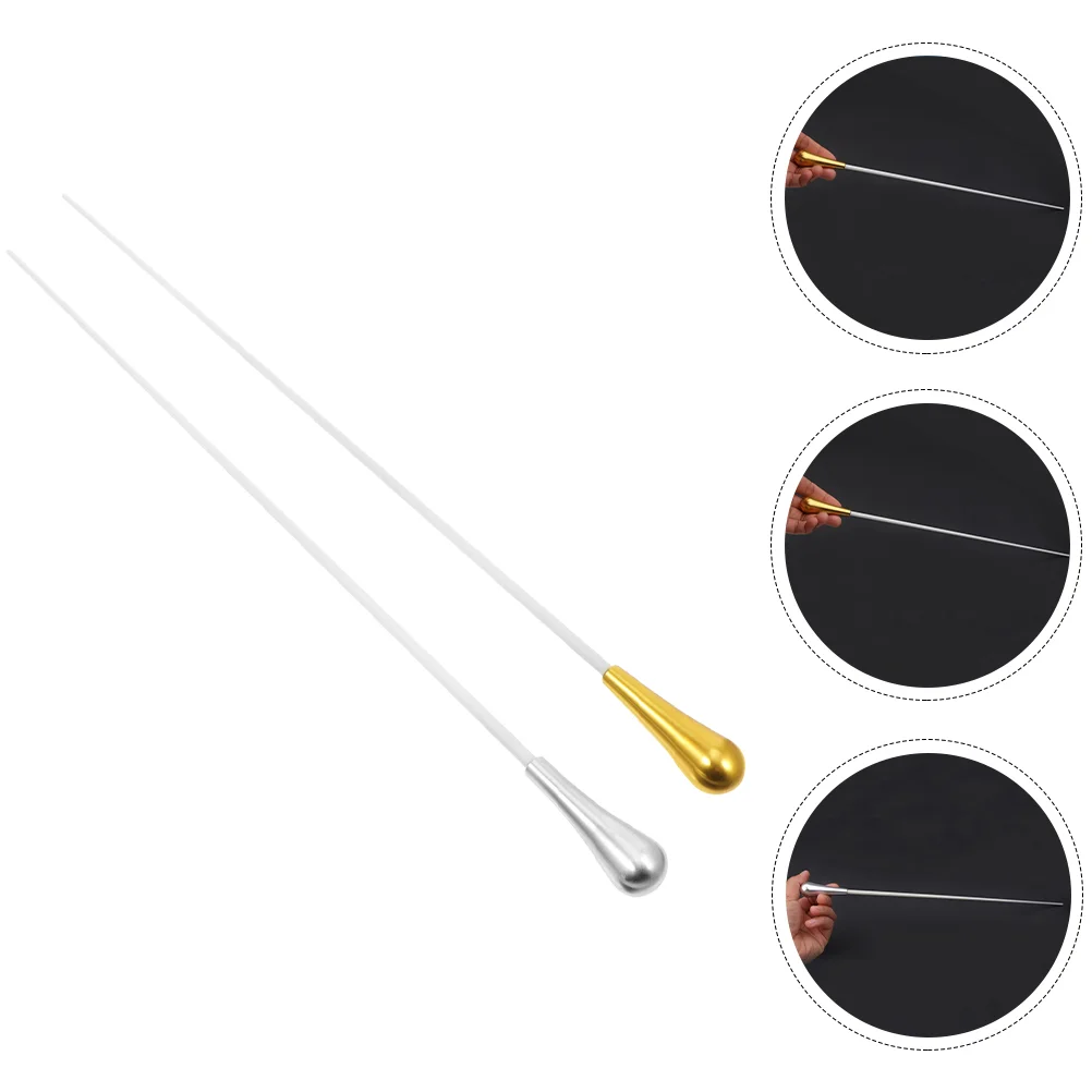 

2pcs Handle Performance Multi-use Orchestra Concert Conductors Musical Portable