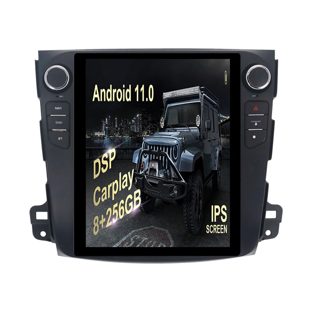 

For Mitsubishi Outlander 2006 to 2012 Car Multimedia Player GPS Navigation Radio Auto Stereo Android carplay wireless Head Unit