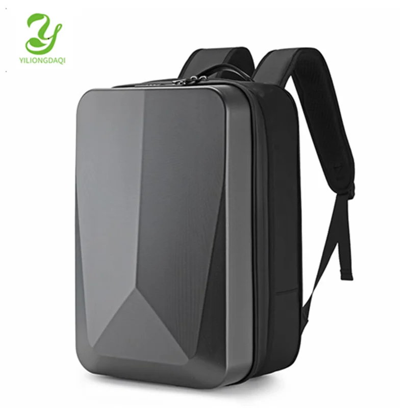 

PC Men's Laptop Business Backpacks Waterproof Anti-theft Expandable Hard Shell Gaming Backpack For Boys USB Charge