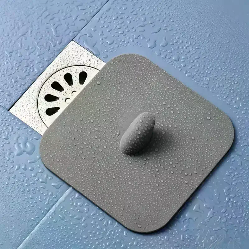 Silicone Floor Drain Cover With Odor Proof Insect Blocking Leak Proof Design For Bathroom Kitchen Laundry Room Use