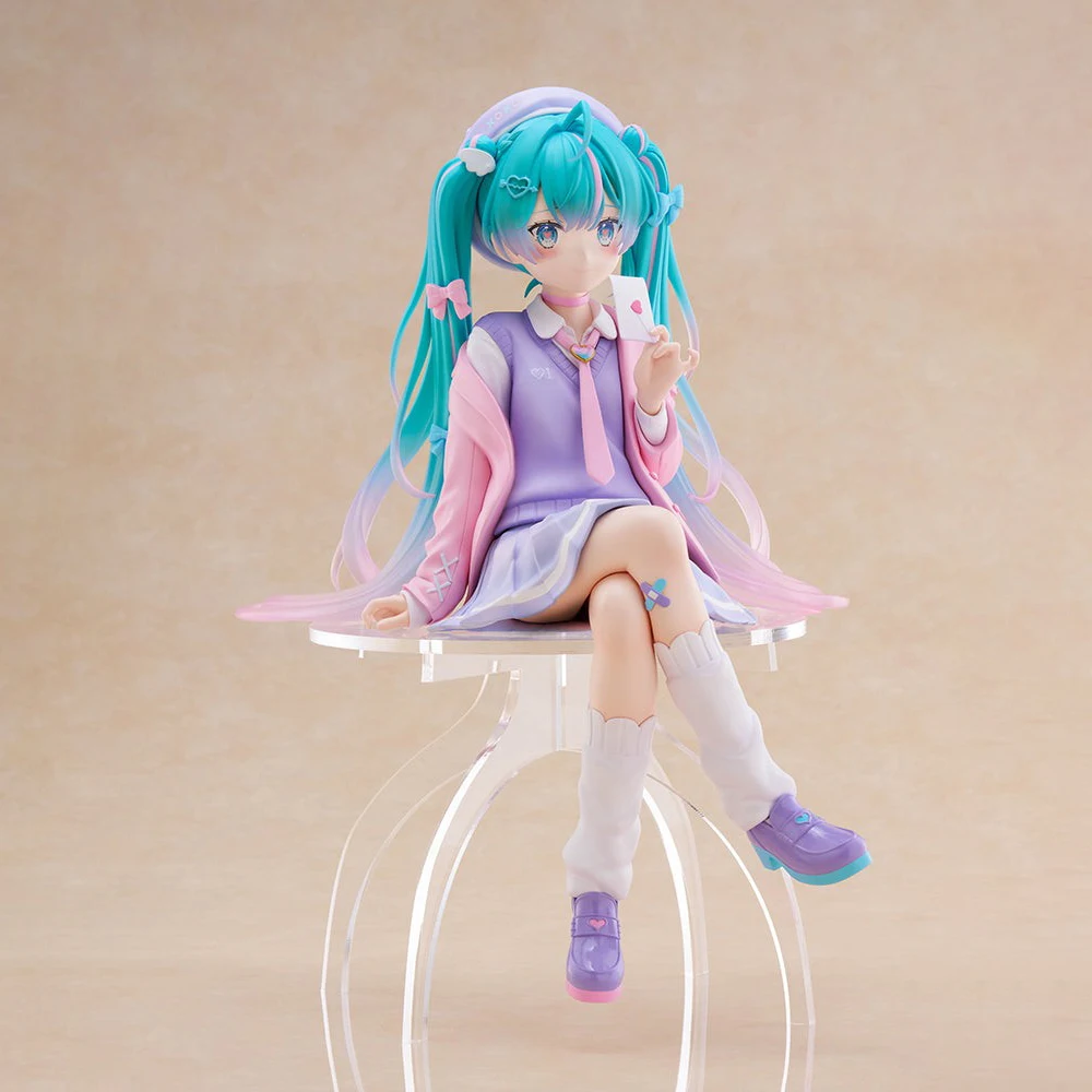 In Stock Original FuRyu ก๋วยเตี๋ยวรูป Piapro ตัวละคร Hatsune Miku อะนิเมะ Action Figure Garage Kit Collection