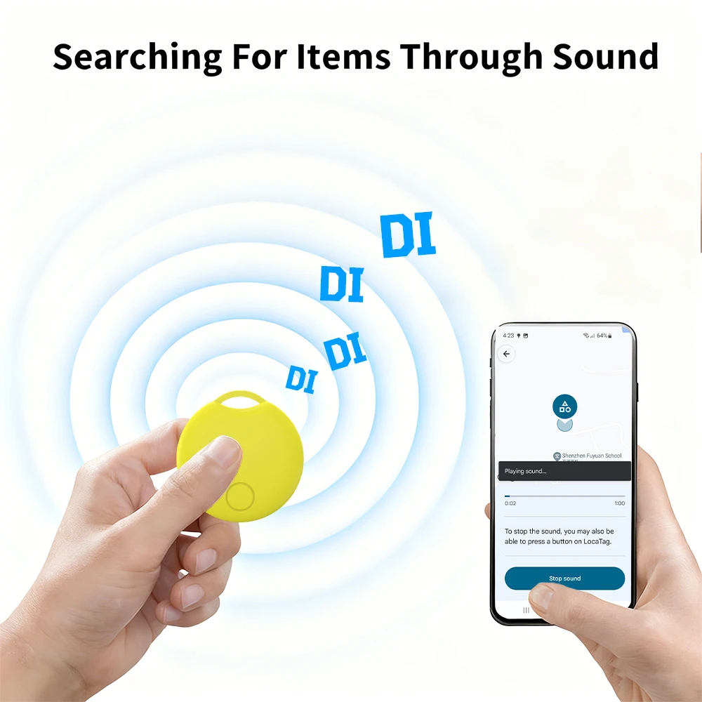 يعمل جهاز Android Tracker Far Away لتحديد المواقع مع جهاز الملاحة لتطبيق Google's Find Hub لعلامة Galaxy OnePlus GMS