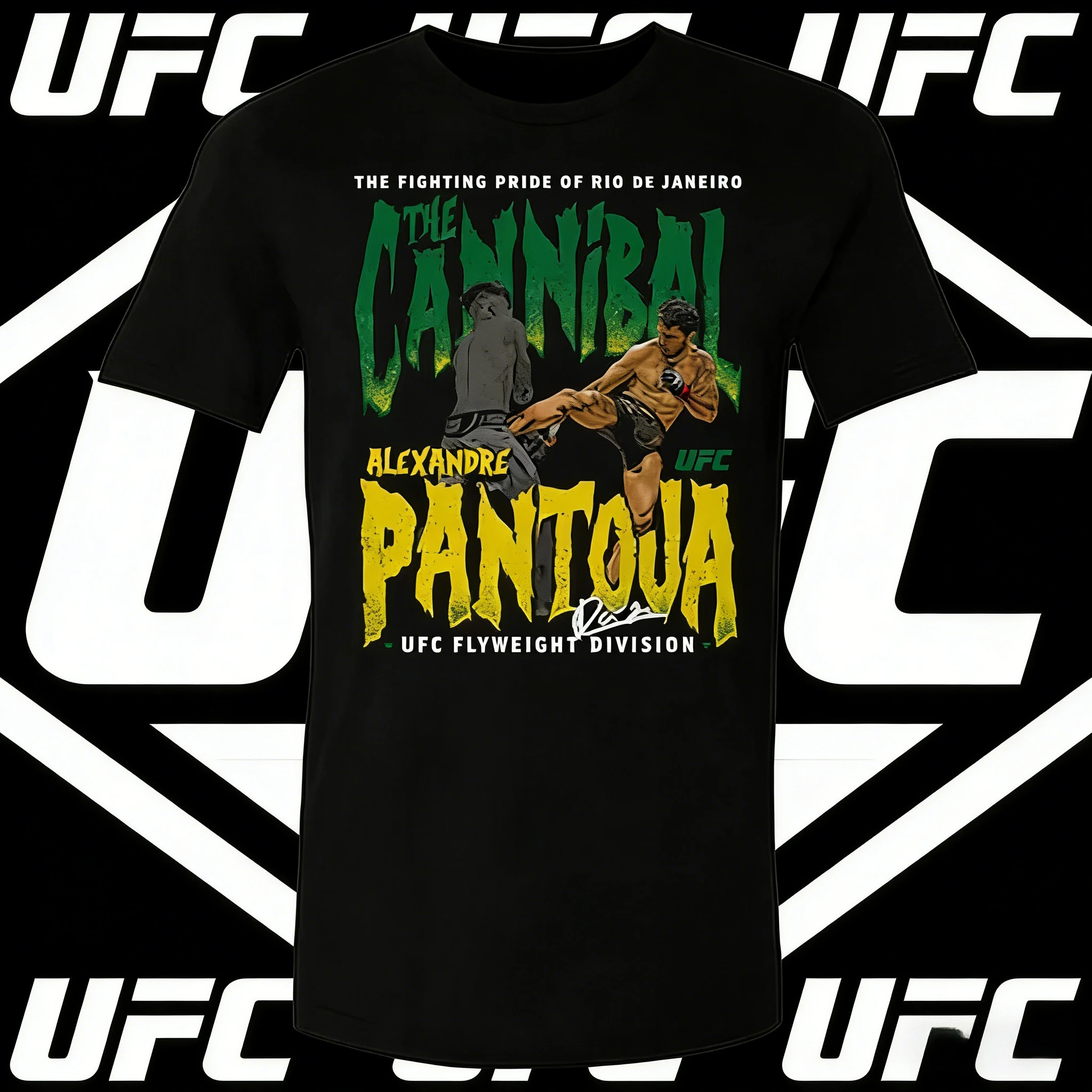 

UFC Player Alexandre Pantoja's 2026 Summer Pure Cotton Loose Casual Fashion Oversized T-shirt Is Suitable for Both Men and Women