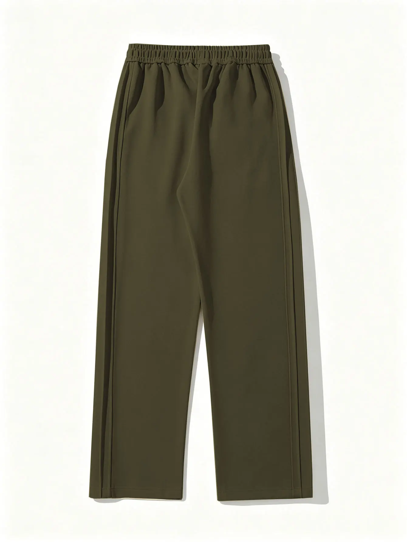 Herren-Freizeithosen, Locker Geschnittenes Design mit Weitem Bein, Elastischer Bund, Bequem für den Alltag, Modische Herrenbekleidung, Trendig und Stilvoll – Detail 13