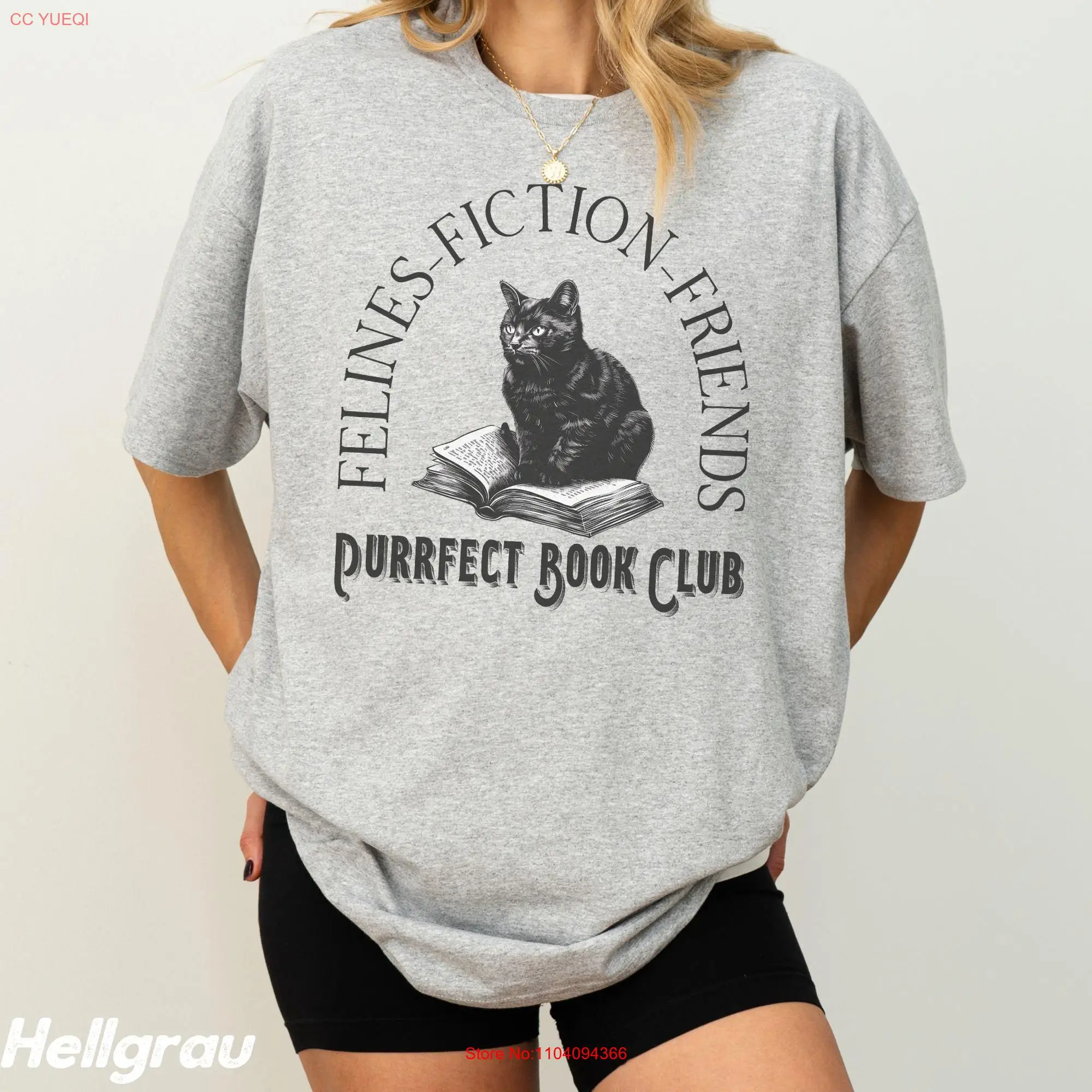 Retro Cat Bookworm T Shirt Purrfect Book Club for Lovers Bookish Lover Booktok long or short sleeves