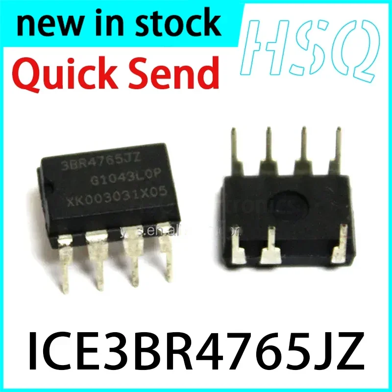 1PCS New ICE3BR4765JZ 3BR4765JZ DIP-7 Offline Switch Power Supply Chip