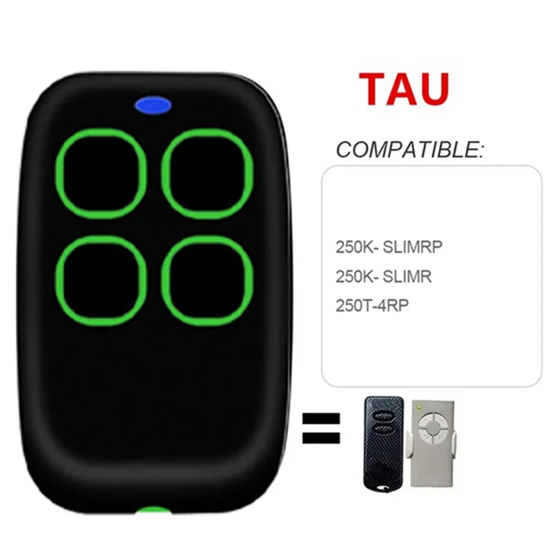 【Design elegante】 Controle remoto universal para porta de garagem com acesso seguro para ROPER GO MINI 250-913Mhz Compatibilidade com transmissor portátil