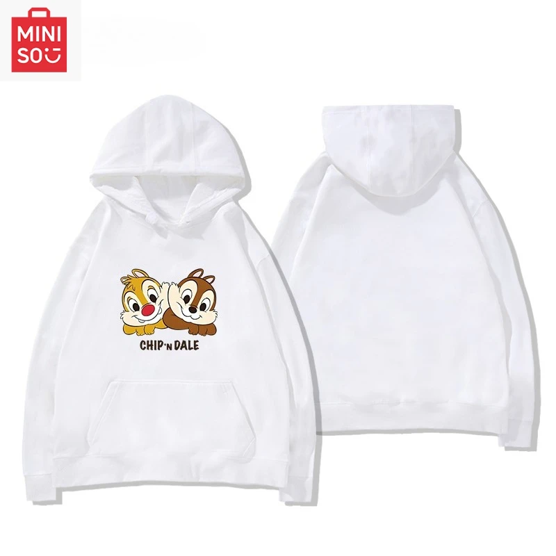 

Периферийные подростки с героями мультфильмов Disney Chichititi могут персонализировать милые толстовки с капюшоном из чистого хлопка для свободных мужчин и женщин