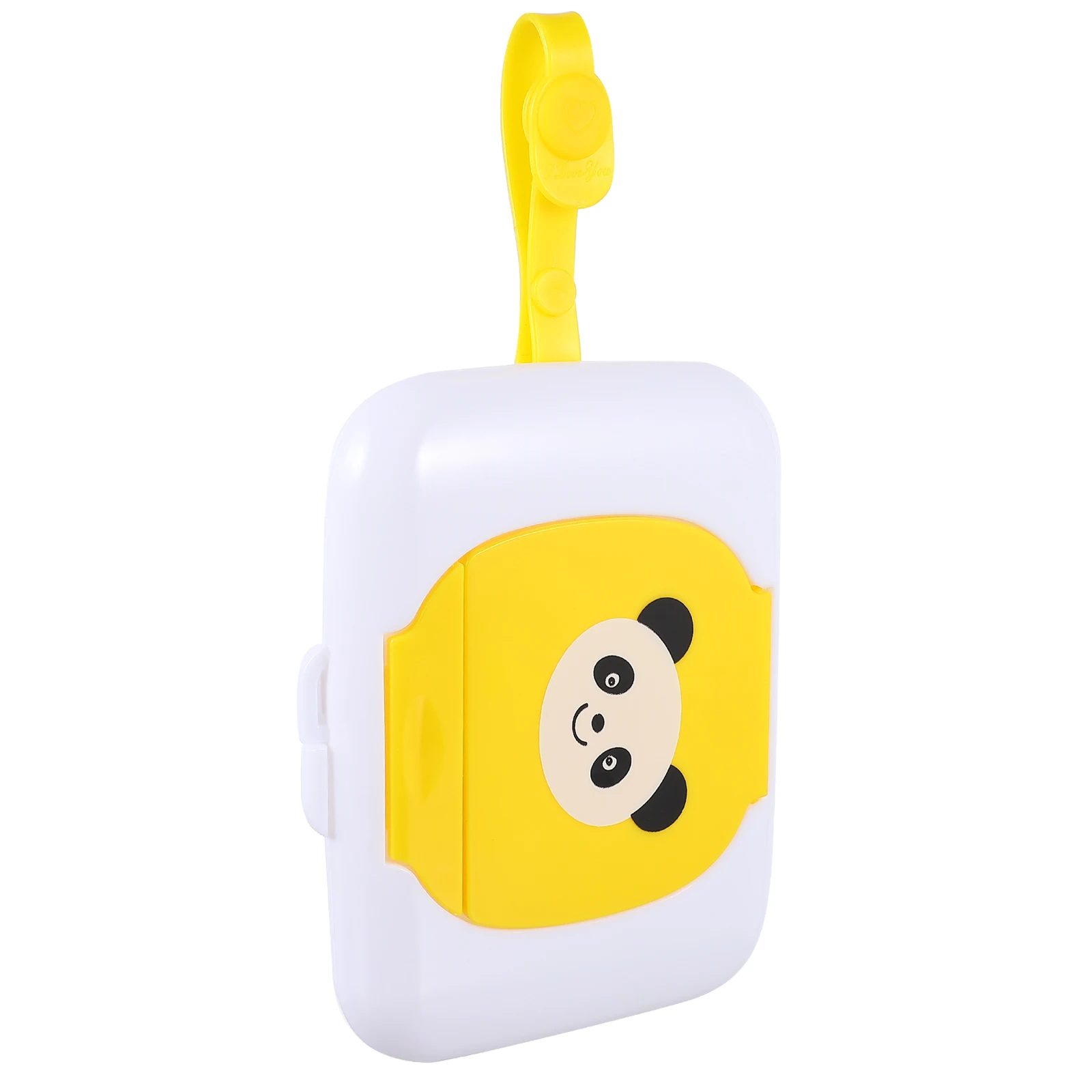 

Portable For Reusable Wipes Holder Case Sturdy Pp Material Travel Diaper Bag Accessory Dustproof Switch Lightweight