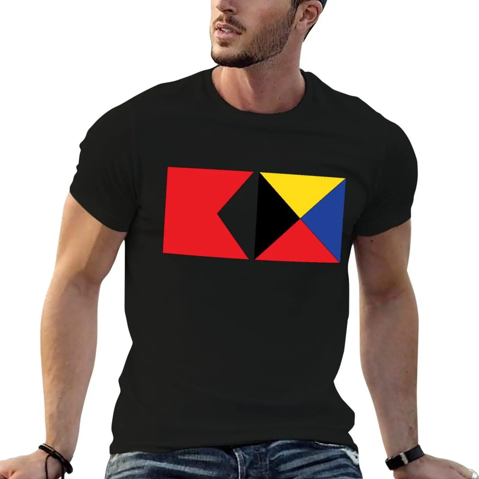 

BRAVO ZULU SIGNAL FLAGS T-Shirt t shirts for man slim fit cotton t shirt pack man t shirt designer T-shirt