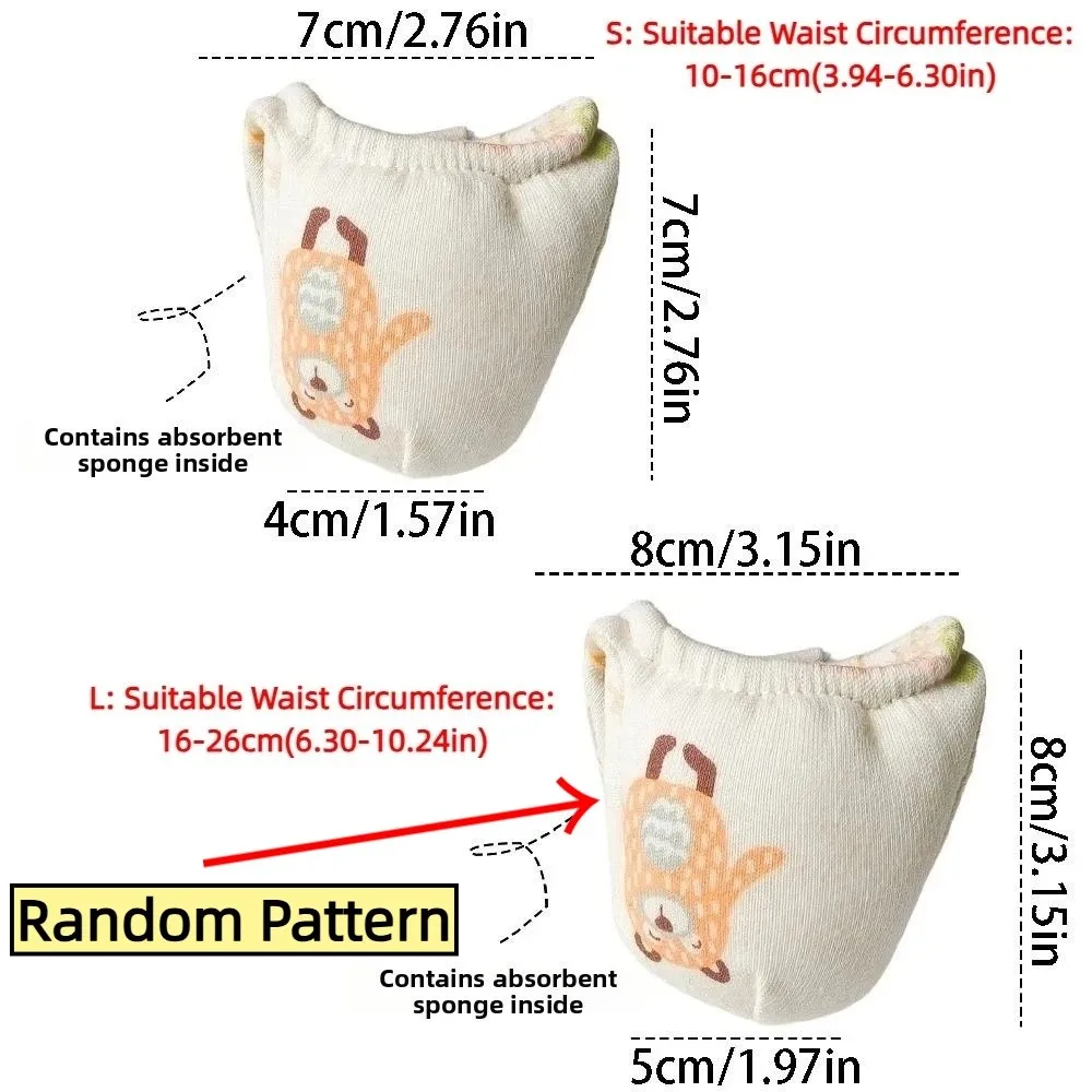 Soft Absorbent Squirrel Diapers Adjustable Breathable Pet Training Pants Leak-Proof Reusable Squirrel Underwear Potty Training view 6