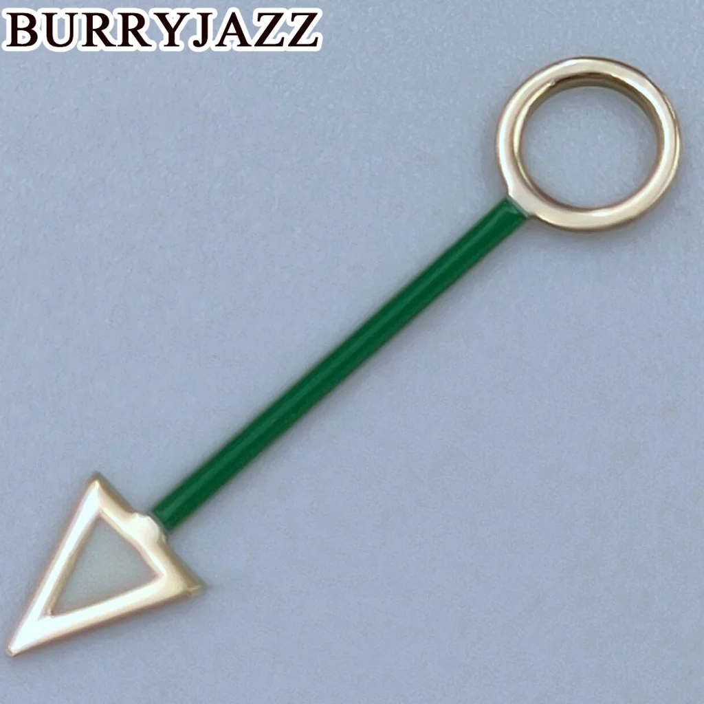 Burry jazz Silber Gold Roségold Schwarz Blau Grün Lila Braun Uhrzeiger Leuchtende Zeiger passen nh34 gmt Bewegungen – Detail 23