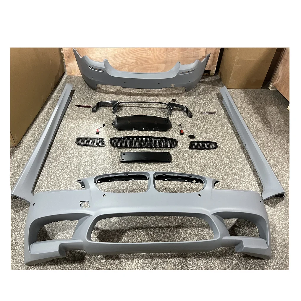 Wholesale M5 Style Old To New PP ABS Car Front Bumper Facelift Body Kit For F10 F18