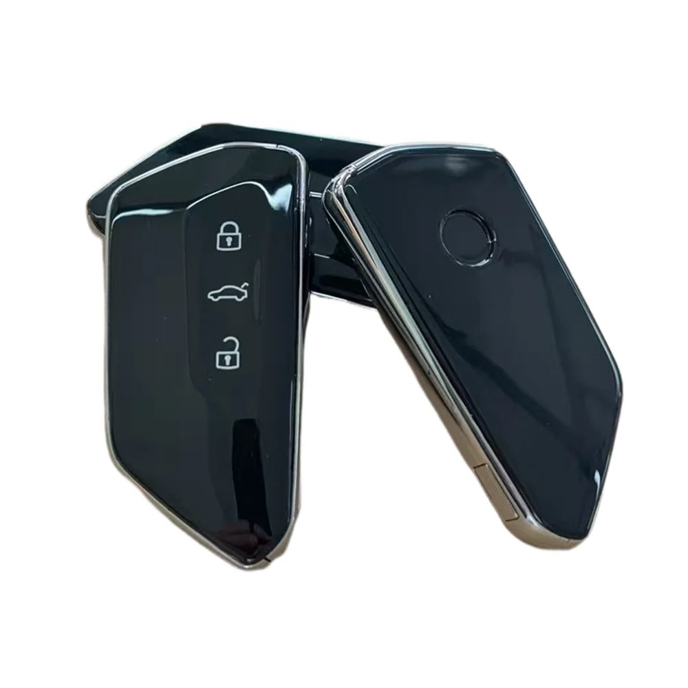 3 Buttons Remote Control Key Shell for Volkswagen Golf 8 for VW Smart Card Case KD HZ25 ZA25 ZB25 Remote Control Key Casing