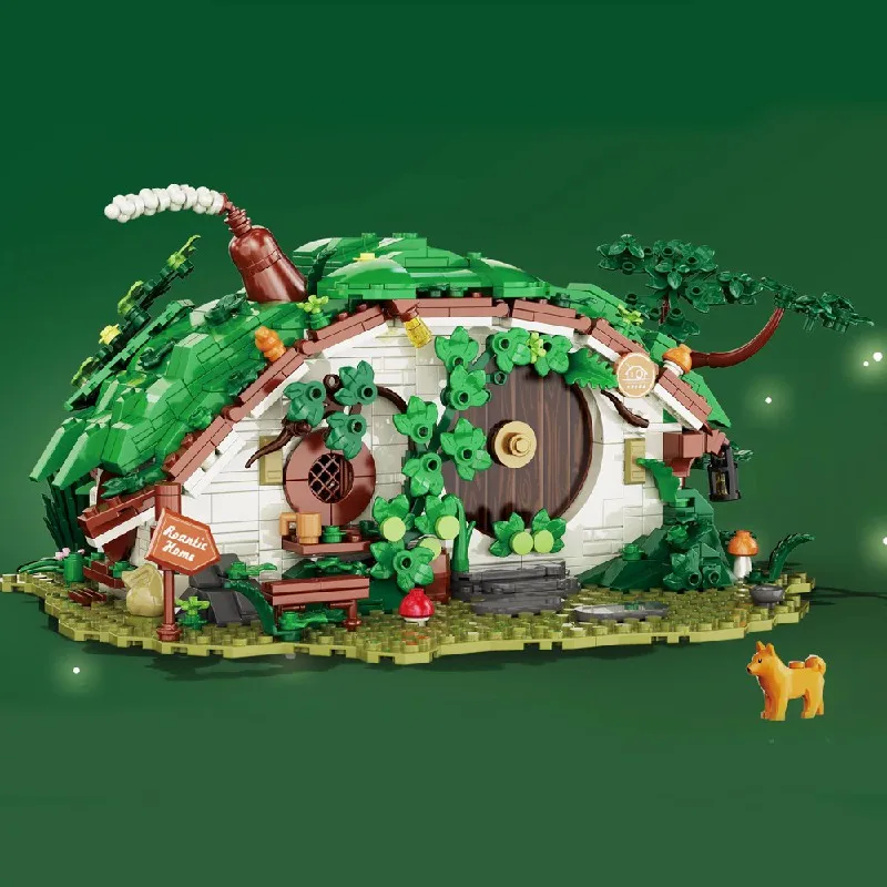  1088 قطعة مجموعات مباني منزل القزم الصغير مدينة العمارة وحدات بنة التجمع أطقم منمذجة هدية الكبار #4