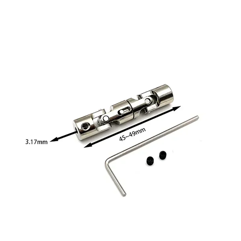 Albero di trasmissione dell'albero motore in metallo CVD per WPL B16 B36 JJRC Q60 Q63 Q64 Fayee FY004 MN-77 6WD 6X6 RC Auto Aggiornamenti Parti