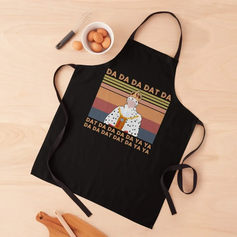 

Hamilton King-George Chorus da da da dat Vintage Apron nail tech supplies Barista Apron