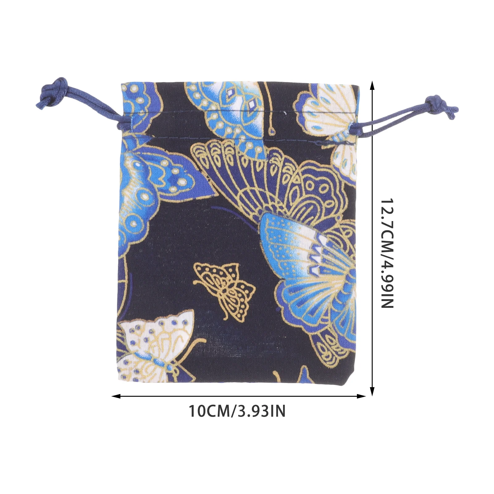 5Pcs Jewelry Gift Bags Drawstring Small Pouches for Makeup Brush Storage Wedding Party Candy Favor Drawstring Bags