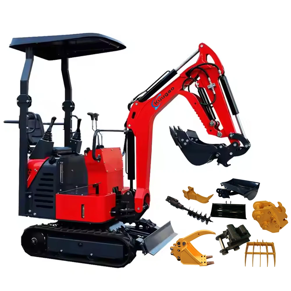 

Mini Excavator 1 ton 1.2 ton Free Shipping Mini Hydraulic Excavator Chinese Micro Digger minibagger Kubota Micro Diesel digger