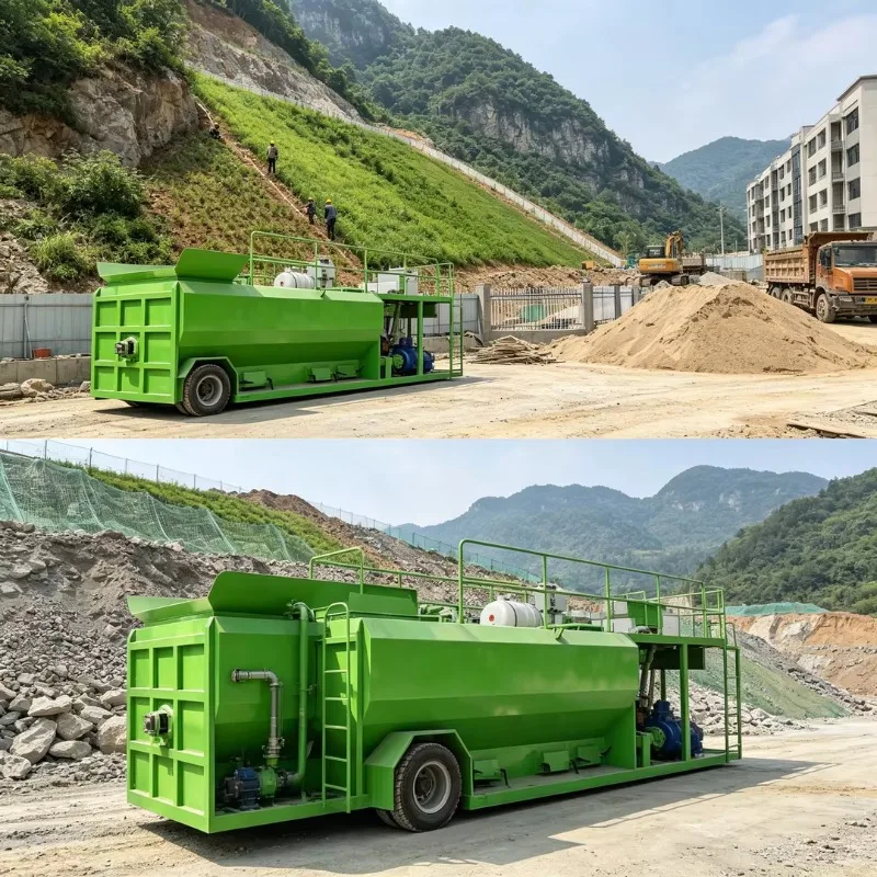High Quality Hydroseeding Equipment for Grass Planting Hydroseeder Spray Seeder with Stable Performance
