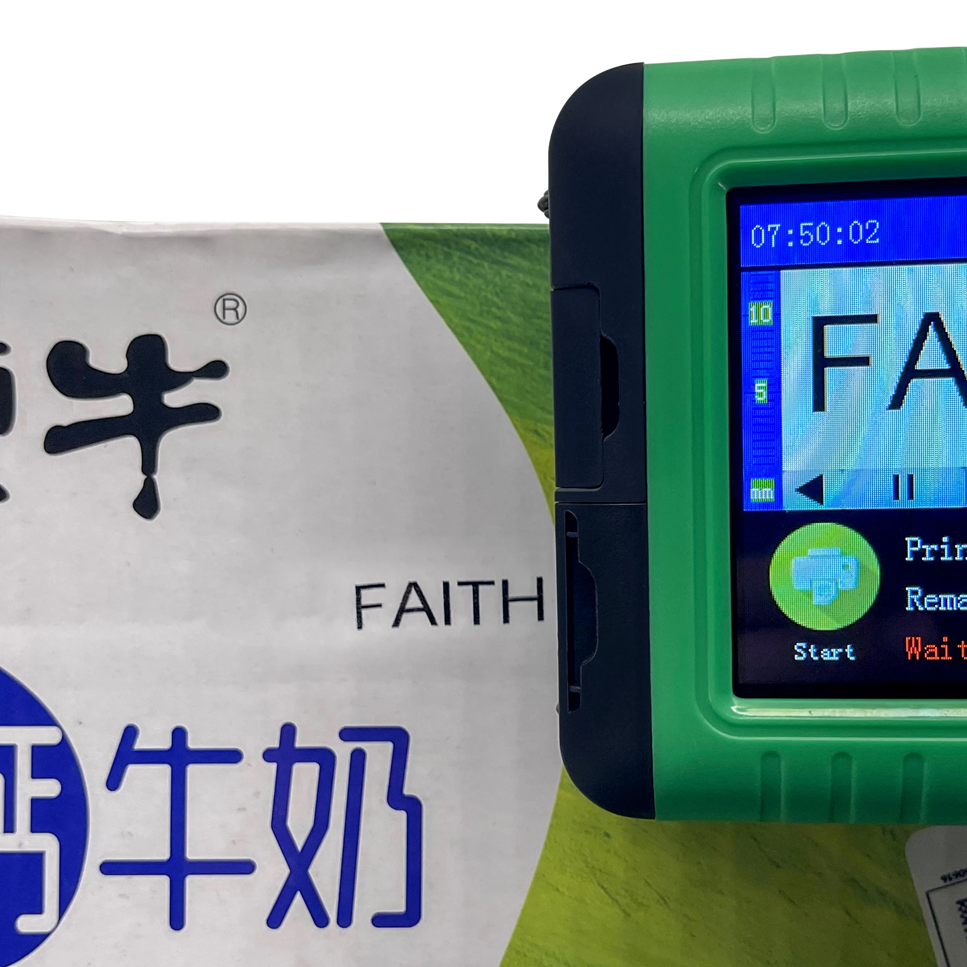 Faith Mini Inkjet Printer Production PVC Card Date Bottle Food Printer Packaging Bag Portable Thermal Id Card Printer