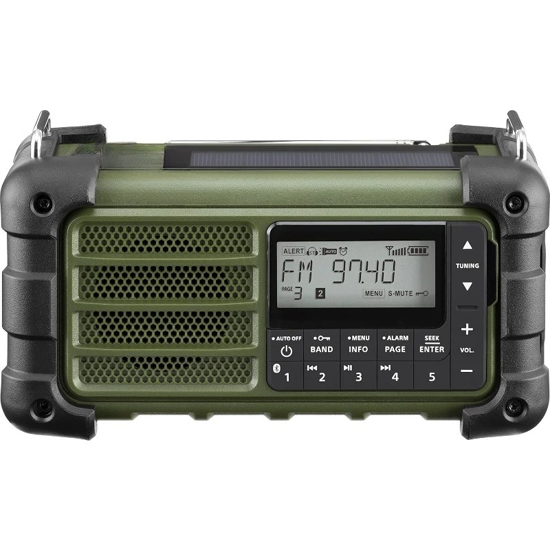 MMR-99 /FM-RBDS/بلوتوث/AUX/الطقس/راديو الطوارئ الرقمي متعدد الطاقة #1