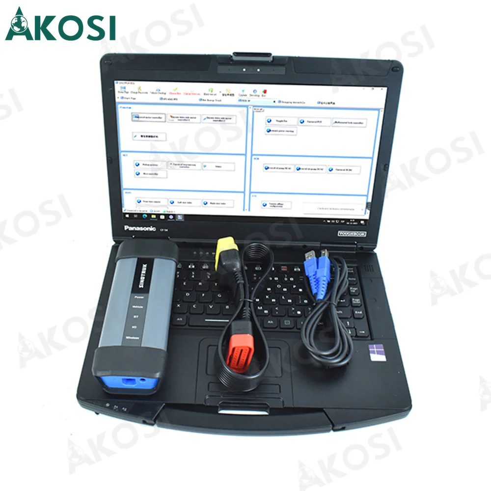 Truck Diagnostic Tool For HOWO Sinotruk tool for HOWO/A7/T7H/Sitrak/Hohan Heavy Duty Sinotruck Diagnostic Tool with CF54 laptop