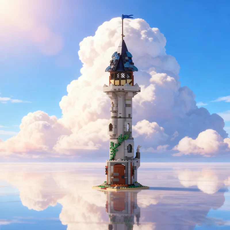 

568pcs MOC Wizard S Tower Castle Model Building Blocks Toys Construction Assemble DIY Idea Creative Festival Gifts Education