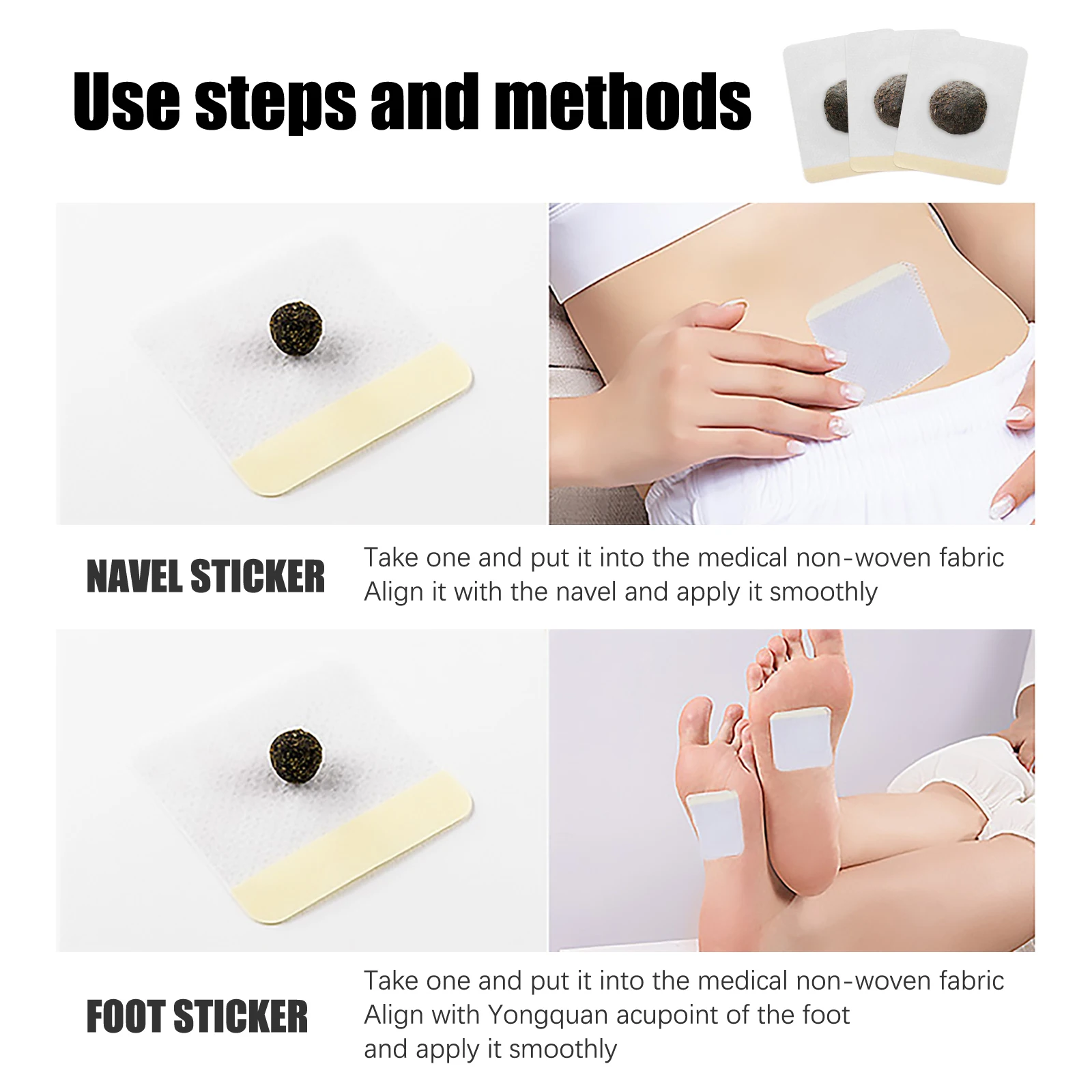 Herbal Belly Button Slimming Patch Natural Weight Loss Body Shaping Thigh & Stomach Fat Reduction Burn Fat Firming Skin Patch view 4