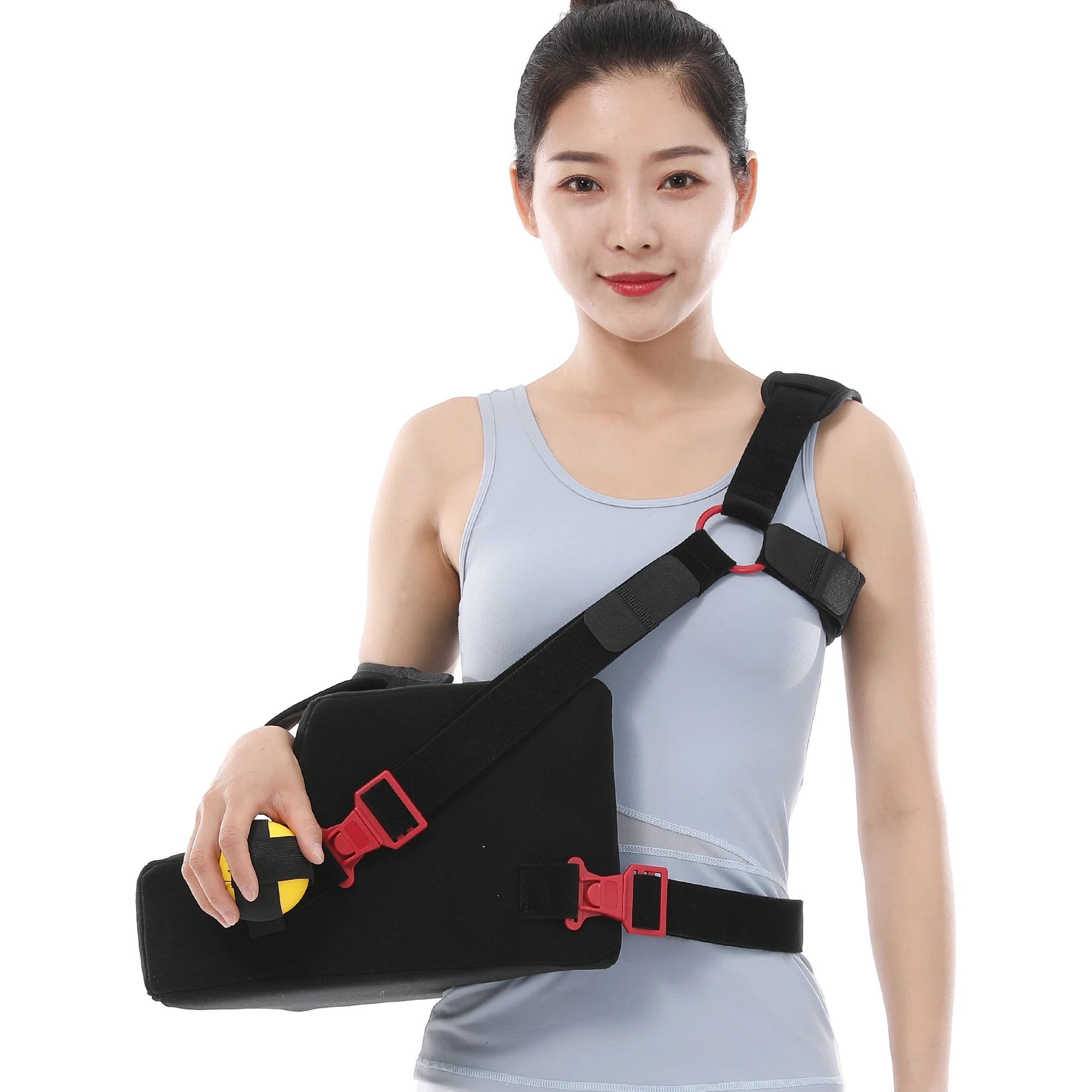 Shoulder abduction pad fixed support shoulder sleeve injury humeral shoulder fracture dislocation protective device