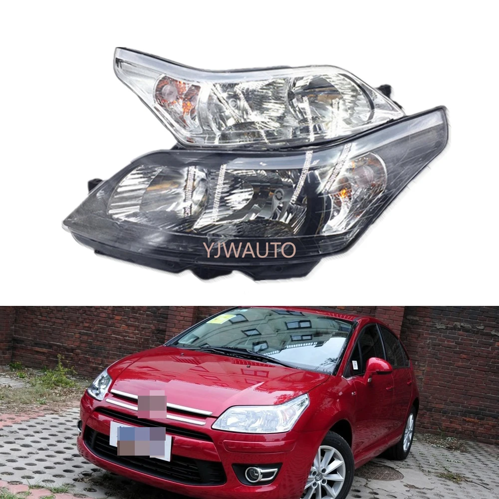 

Car Headlight Assembly For Citroen C-Quatre 2008~2011 Headlamp Assembly Replace Daytime Running Light Whole Auto Headlamp