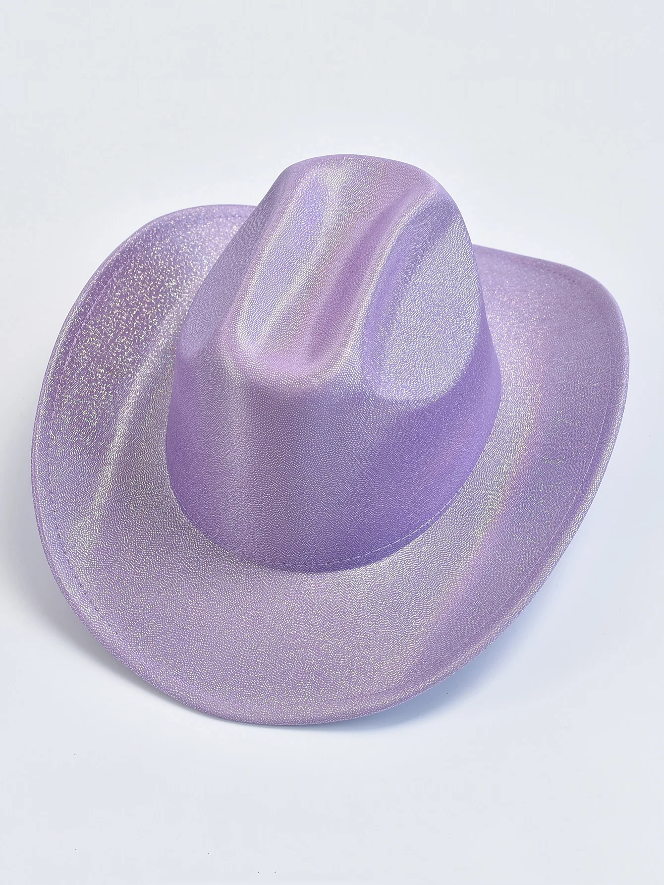 Frauen solide Pailletten Fedora Hut Mode Festival Party Hochzeits kleid Hüte Cowgirl Jazz Cap – Detail 10