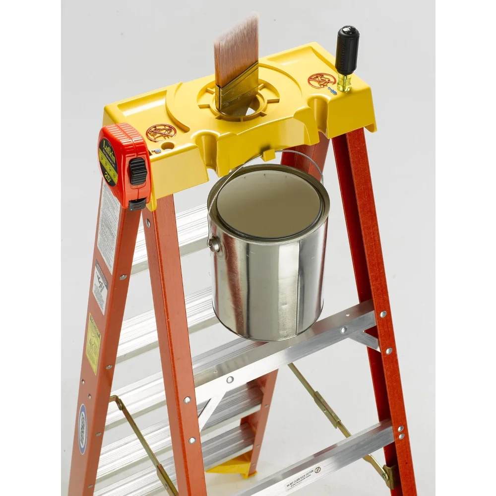 300-Pound Duty Rating Fiberglass Twin Step Stool,