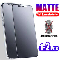 Matte Screen Protector For Apple iPhone 15 12 14 11 Pro Max Plus Mini Froest Soft Hydrogel Film Xr Xs X 8 7 6 Phone Accessory