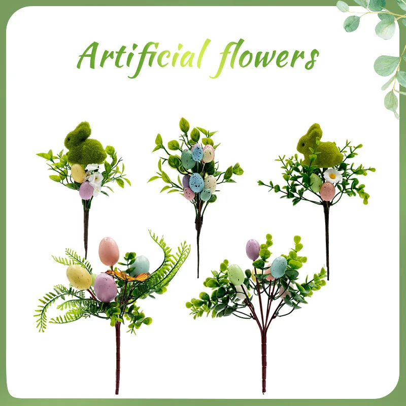 Easter Eggs Tree Happy Easter Decorations Branch Cuttings Diy Bouquets Flower Arrangements Home Decor Easter Party