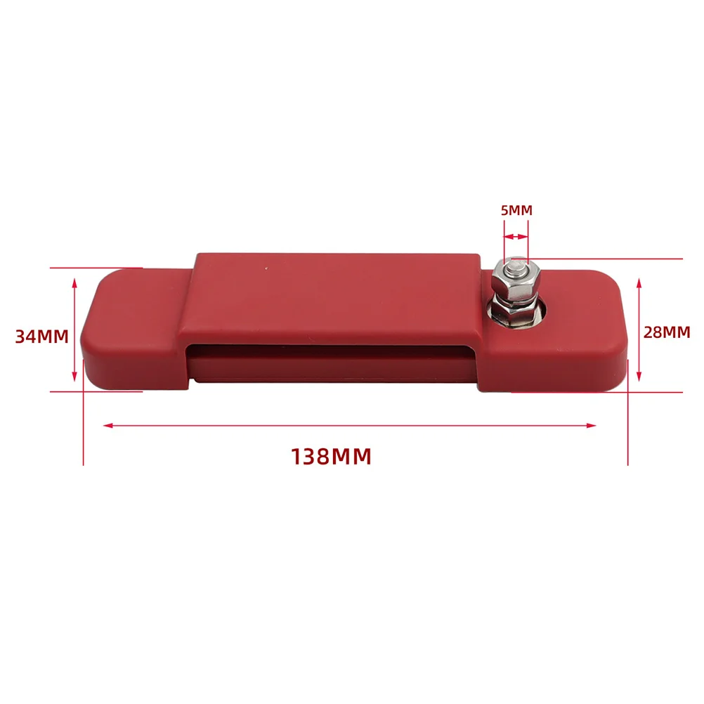 12-way Busbar Terminal Block for Trailer Power Distribution Batteries Car Electrical Strips RV