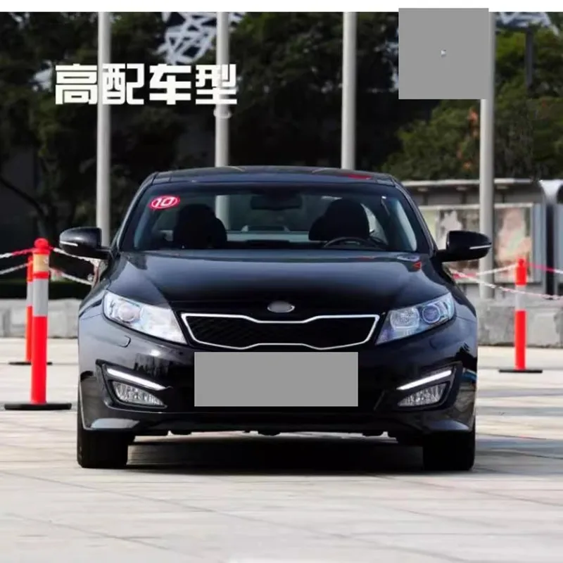 

For Kia K5 2011-2012-2013 Abs Front Bumper Grille and Air Intake Hood Windproof Breathable Protection Car Accessories