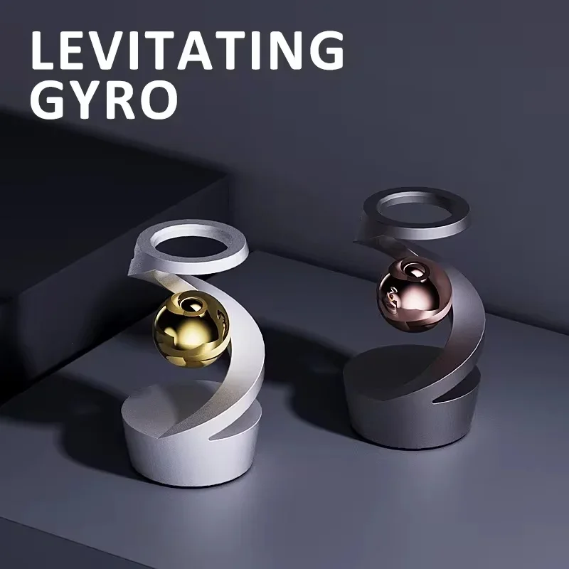 Anti-gravity Dynamic Fingertip Desktop Suspended Gyro Ornaments Creative Decompression Toys Hypnotic Rotating Gyroscope Gifts