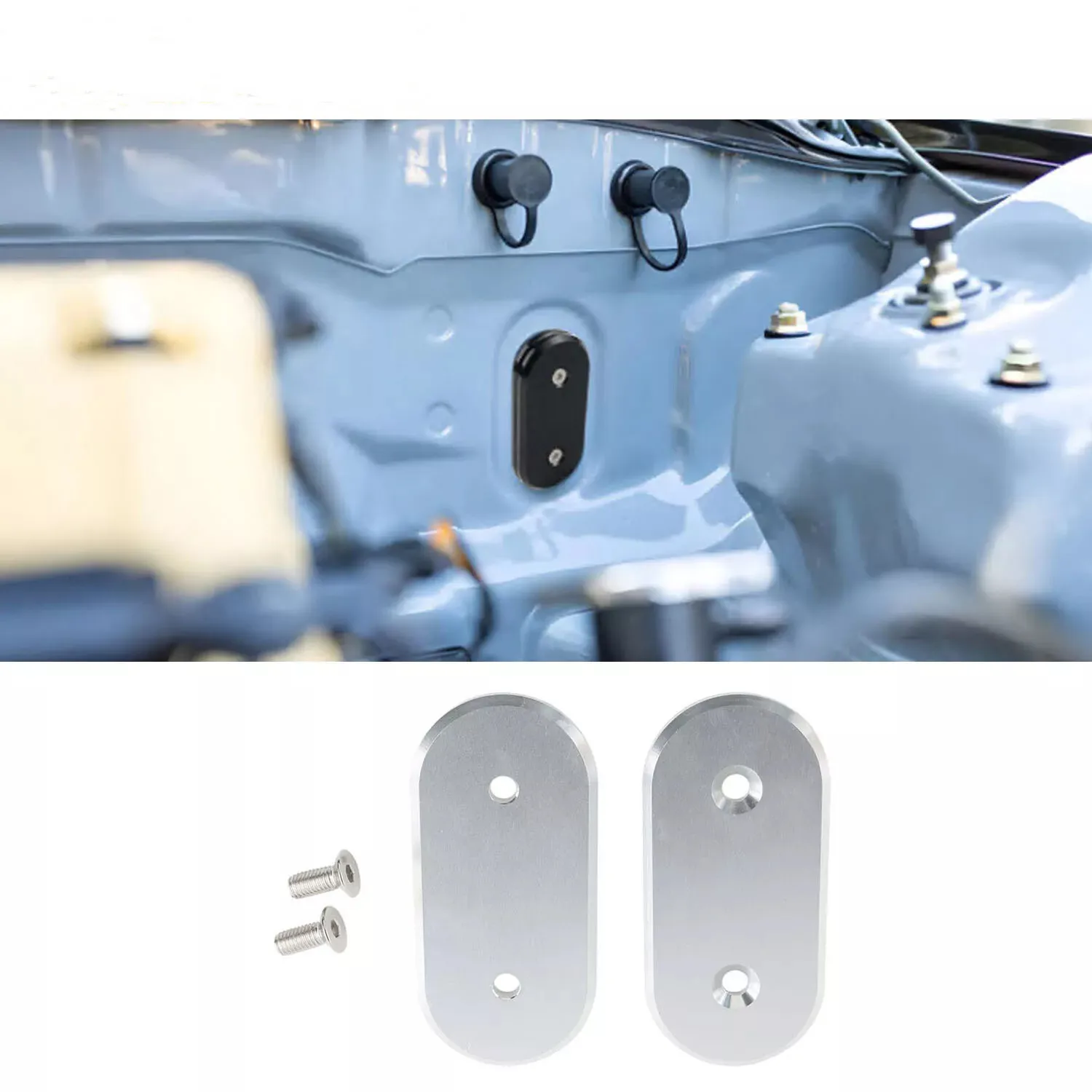 

Engine A/C Firewall Plug Cap Cover Tuck Firewall Cover Block Off Fit for Honda Civic Acura Integra 1994-2001